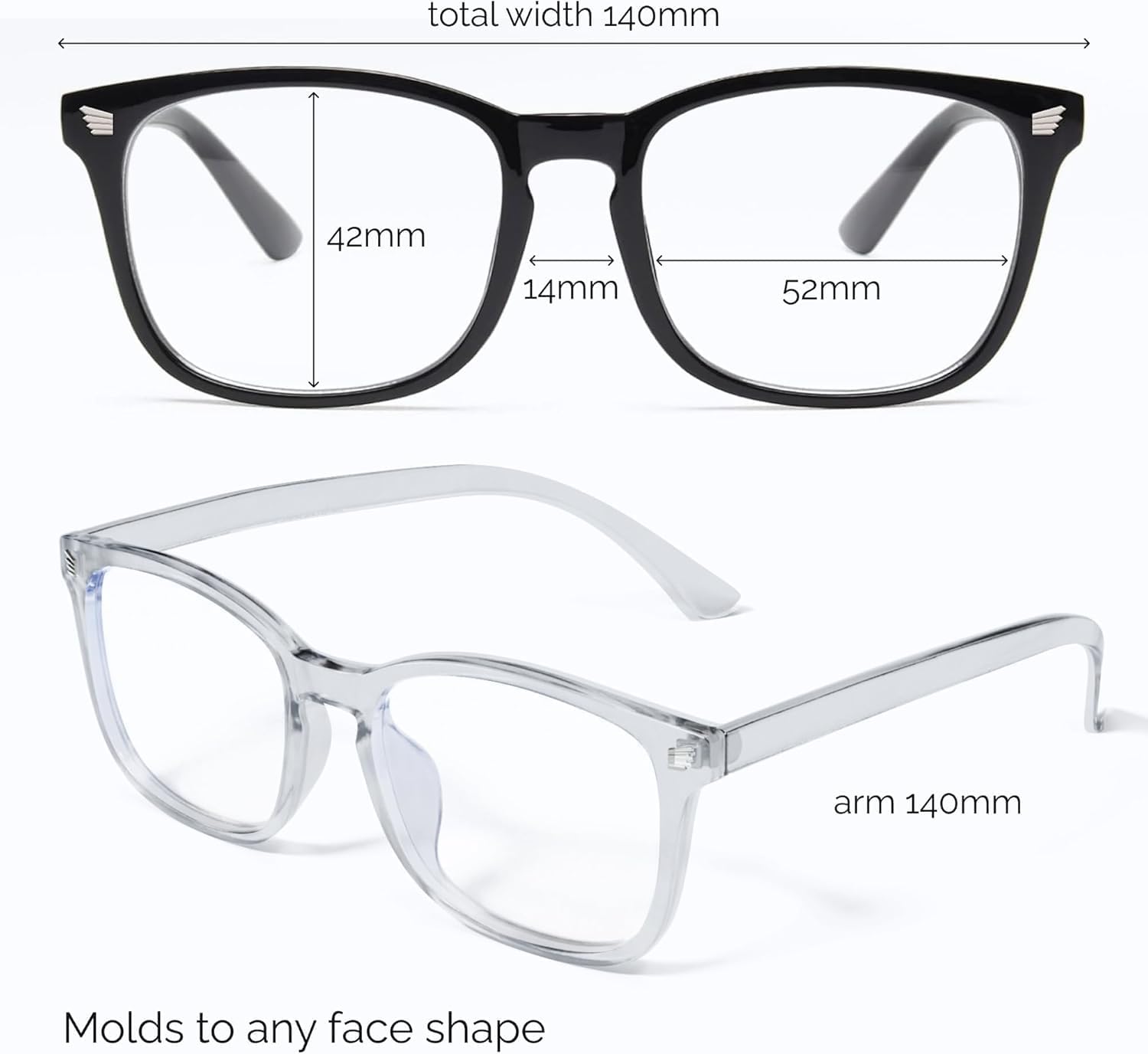 Blue Light Blocking Glasses view 3